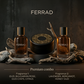Ferrad Premium Combo - Luxury Oud & Floral Duo + FREE Saudi Bakhoor